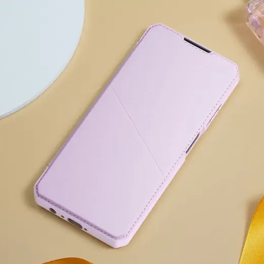 DUX DUCIS Skin X Bookcase type case for Samsung Galaxy A03s pink Photo