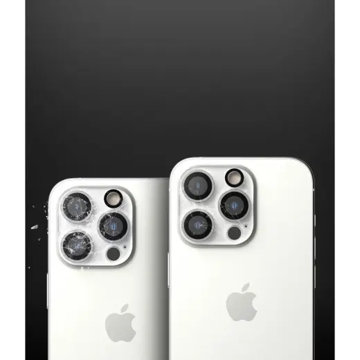 RINGKE KAMERAS AIZSARGS 2 GAB. IPHONE 14 PRO | 14 PRO MAX CAURSPĪDĪGS Foto 8