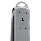 Qoltec Surge protector | 6 sockets | 5m | Grey — Фото 8