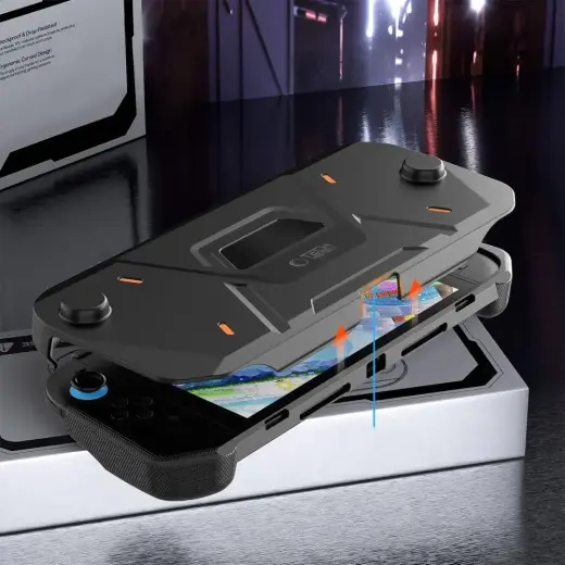 TECH-PROTECT CARBONOX NINTENDO SWITCH 2 BLACK Foto 5