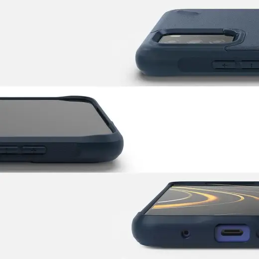 Ringke Onyx Durable TPU Case Cover for Xiaomi Poco M3 navy blue (OXXI0002) Photo