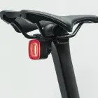 Rockbros Q2S LED Rear Bike Light with Smart Stop System + USB-C - USB-A Cable - Black Foto 2