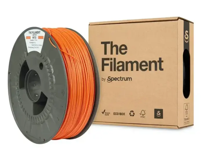Filament PET-G Machinery Orange 1kg The Filament by Spectrum