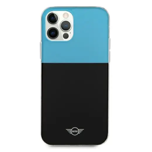 Mini MIHCP12LPCUCBLB iPhone 12 Pro Max 6,7" niebieski|blue hard case Color Block Photo