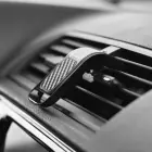 Car phone holder Forcell F-Grip Carbon B060 air vent black Photo