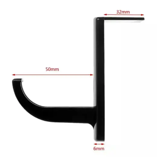 Headphones holder hook HH01 to monitor Фото num