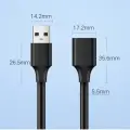 UGREEN USB 3.0 extended cable 3m (black) — Photo 2