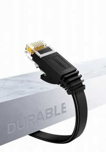 Ugreen cable internet network cable Ethernet patchcord RJ45 Cat 6 UTP 1000Mbps 1m black (20159) Foto 8