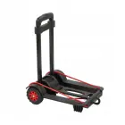 Easy-to-fold transport trolley with a load capacity of up to 50 kg Mick 34x24.5x93.5cm black Photo
