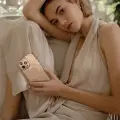 UNIQ Coehl Lumino phone case for iPhone 14 Pro Max champagne gold Photo