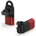Adapter Lightning MajesticLine for Charging Garmin Watches red Фото num