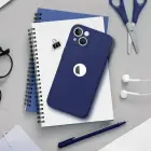 Soft phone case for iPhone 15 Plus blue — Photo 5