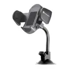 Car phone holder Forcell F-Grip Oval 17 cm windshield / dashboard / air vent black Photo