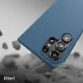 Etteri silikona telefona maciņš Samsung Galaxy S25 Ultra tumši zils Foto 9