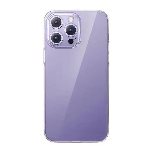 Telefona futrālis priekš iP 14 PRO Baseus OS-Lucent Series (caurspīdīgs) Foto 3