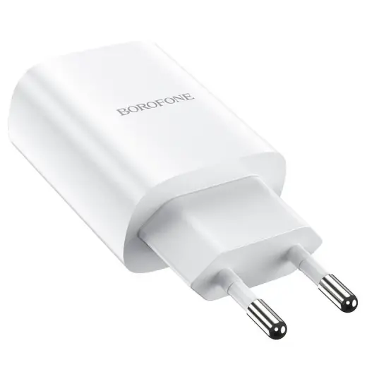 Borofone Wall charger BN1 Innovative - USB - 2,1A white Фото num