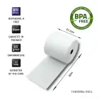 Qoltec Thermal transfer labels 57 x 60 | 10 labels  | BPA free Foto 2