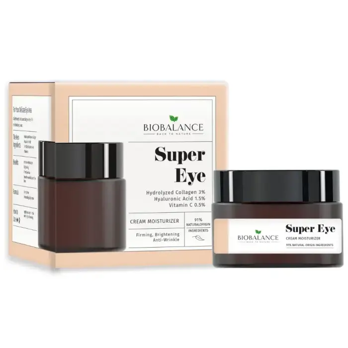 Bio Balance, Super Eye, Hydrating, Firming & Brightening, Day & Night, Eye Cream, 20 ml