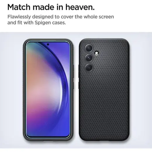 Spigen защитное стекло для телефона Samsung Galaxy A54 5G прозрачное 2 шт. Фото num