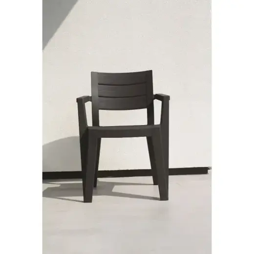 Dārza krēsls Julie pelēks Foto 2