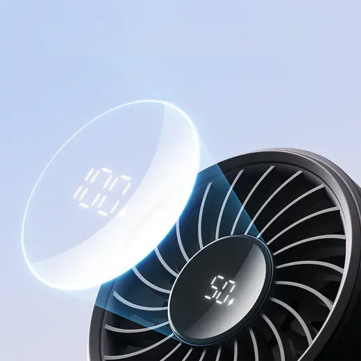 Jisulife Handheld Fan Life7 5000mAh Portable USB Fan - Black Foto 6