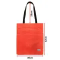 Shopping bag Wonder pattern 4 orange Foto 2