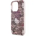 Hello Kitty HKHCP14XHDGPTP iPhone 14 Pro Max 6.7" розовый|розовый жесткий чехол IML Теги Граффити Фото num