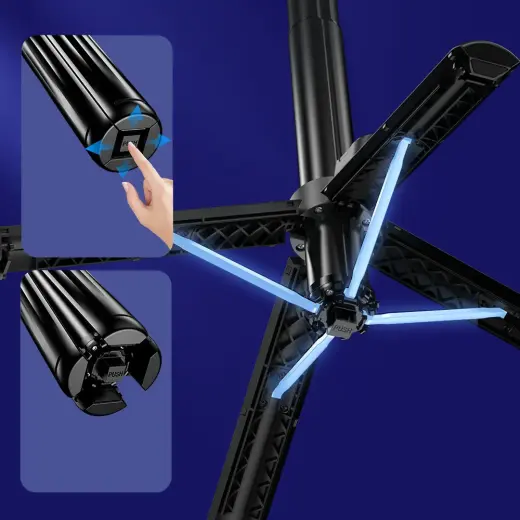 Blavec Selfie Stick Aluminium Fusion P-10 Gimbal tripod + remote control 1 metre (SSFP10G-TRB10) black Photo
