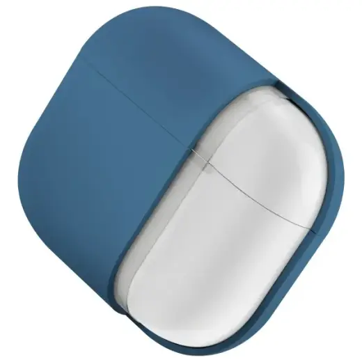 UNIQ case Nexo AirPods 4 + Ear Hooks Silicone pacific blue Foto 5