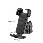 TECH-PROTECT V7 UNIVERSAL BIKE & MOTORCYCLE MOUNT BLACK — Фото 5