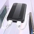 AWEI Ārējais akumulators (powerbank) P20K 10000mAh melns Foto 4