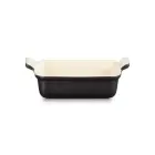 Le Creuset Cepamtrauks taisnstūra Heritage akmens masas 19x14cm / 1,1L melns Foto 1