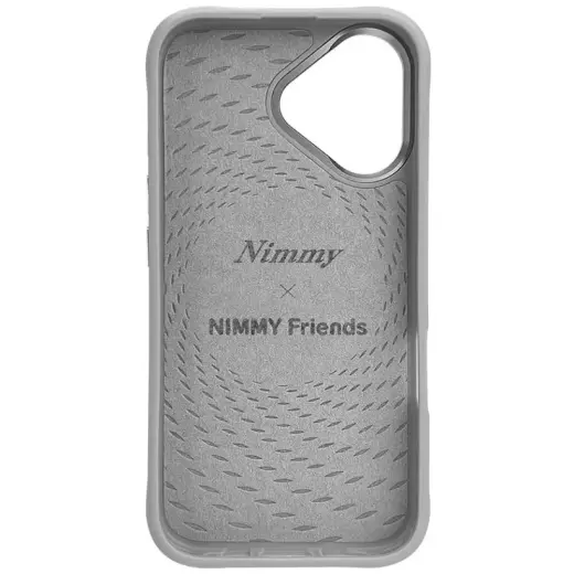 Etui Nimmy Pantera MagSafe do iPhone 16   jasnoszary Photo