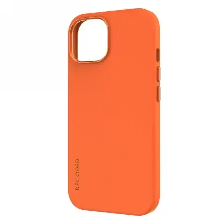 Decoded Silicone Case with MagSafe for iPhone 15 Plus - orange Foto 2