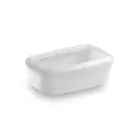 Otrais lielais ūdens trauks 0,5L ( Gulliver 4-5-6-7) 16x10x5,7cm balts Foto 1