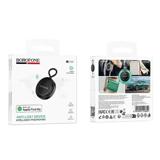 Borofone Tracker BC104 Intelligent (Apple only) black Foto 9