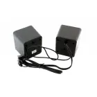 Fusion multimediju skaļruņi 3,5 mm | USB melni Foto 3