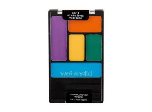 Wet n Wild, Color Icon, Eyeshadow Palette, E3911, Art In The Streets, 5 Shades, 6 g