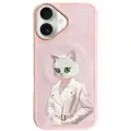 Nimmy Magnetic fashion cute pet phone case for iPhone 16 pink Photo