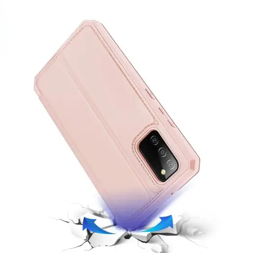DUX DUCIS Skin X Bookcase type case for Samsung Galaxy A02s EU pink Photo