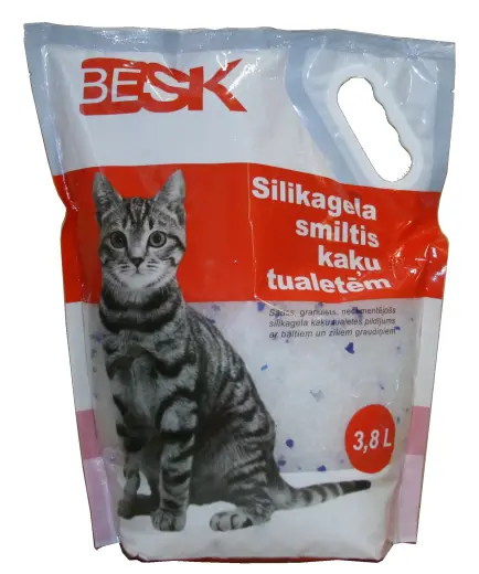 Силиконовый песок для кошек 3,8 л Фото num