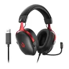 QCY Heroad VN200 gaming headphones (black and red) — Foto 4