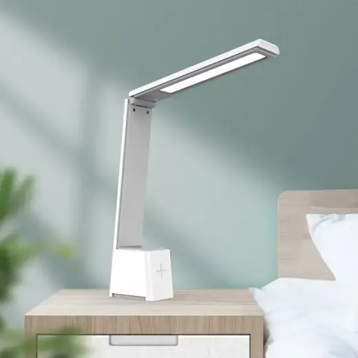 Desk LED Lamp 5W foldable PURE FLB-110 ANDERS white-grey Forever Light Photo