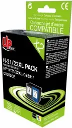 Tintes kārtridžs UPrint HP 21|22XL Multipaka