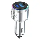 Accessories - 3mk Hyper Car Power Transmitter 48W QC PD PPS USB 1C1A Silver Фото num