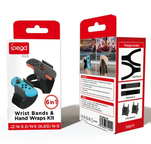 iPega SW2136 Sports Bands for Nintendo Switch 2 JoyCon Black Foto 4