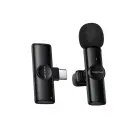 Borofone Lavalier wireless microphone BFK16 Winner Type C black Foto 1