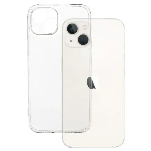 Ultra Clear 1mm maciņš telefonam iPhone 14 caurspīdīgs