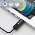 Wozinsky W10GY1S USB-C - USB-A 3.2 10Gb|s Adapter - Black Фото num