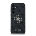Guess 4G Big Metal Logo case for Samsung Galaxy A35 - black Foto 3